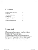 Предварительный просмотр 3 страницы Kambrook Arctic KFA413 Instruction Booklet