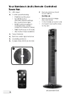 Предварительный просмотр 6 страницы Kambrook Arctic KFA837 Instruction Booklet