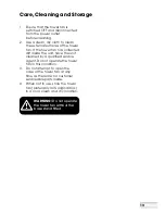 Предварительный просмотр 13 страницы Kambrook Arctic KFA837 Instruction Booklet