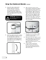 Preview for 9 page of Kambrook Blitz2Go KBL20 Instruction Booklet