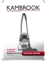 Preview for 1 page of Kambrook CaptivG3 KBV220 Instruction Booklet