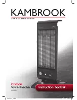 Kambrook CARBON KCF200 Instruction Booklet preview