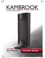Kambrook CERAMIC KCE640 Instruction Booklet preview