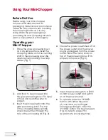 Preview for 6 page of Kambrook Chop & Store KFP40 Instruction Booklet