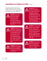 Preview for 9 page of Kambrook CORDFREE KSK110 Instruction Booklet