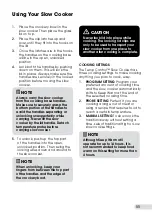 Предварительный просмотр 11 страницы Kambrook Culinary KSC655 Instruction Booklet