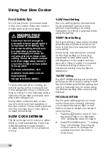 Предварительный просмотр 12 страницы Kambrook Culinary KSC655 Instruction Booklet