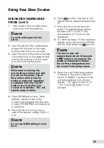 Предварительный просмотр 15 страницы Kambrook Culinary KSC655 Instruction Booklet