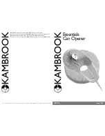 Kambrook Essentials KEC10 Manual preview