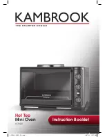 Предварительный просмотр 1 страницы Kambrook Hot Top K0T630 Instruction Booklet
