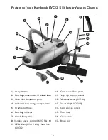 Предварительный просмотр 4 страницы Kambrook Jaguar KVC11 Manual