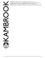 Preview for 10 page of Kambrook Jaguar KVC11 Manual