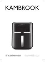 Kambrook KAF500 Instruction Booklet preview