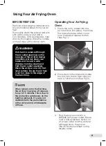 Preview for 9 page of Kambrook KAF500 Instruction Booklet