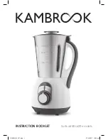 Предварительный просмотр 1 страницы Kambrook KBL620 Series Instruction Booklet