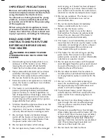 Preview for 3 page of Kambrook KCE42 User Manual