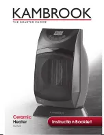 Предварительный просмотр 1 страницы Kambrook KCE520 Instruction Booklet