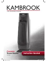 Kambrook KCE540 Instruction Booklet preview