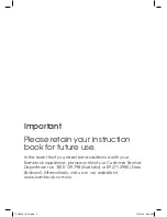 Предварительный просмотр 2 страницы Kambrook KCE540 Instruction Booklet