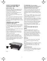 Preview for 4 page of Kambrook KCG100 User Manual