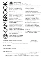 Preview for 2 page of Kambrook KCL10 Series Instruction Manual
