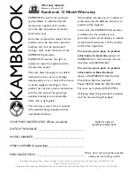 Preview for 2 page of Kambrook KDL120B Instructions