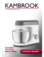 Предварительный просмотр 2 страницы Kambrook KEM500 Instruction Booklet