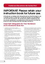 Preview for 5 page of Kambrook KFA241 Instruction Booklet