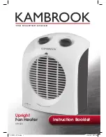 Предварительный просмотр 1 страницы Kambrook KFH520 Instruction Booklet