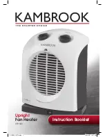Предварительный просмотр 1 страницы Kambrook KFH540 Instruction Booklet
