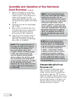 Предварительный просмотр 13 страницы Kambrook KFP600 Instruction Booklet