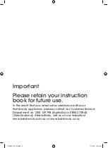 Preview for 2 page of Kambrook KFP655 Instruction Booklet