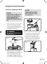 Preview for 11 page of Kambrook KFP655 Instruction Booklet
