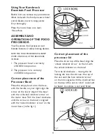 Предварительный просмотр 4 страницы Kambrook KFP80 Essentials Owner'S Manual