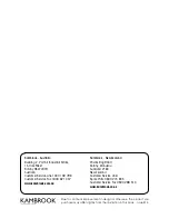 Preview for 1 page of Kambrook KFP800 Instruction Booklet