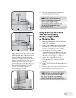Preview for 14 page of Kambrook KFP800 Instruction Booklet