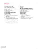 Предварительный просмотр 20 страницы Kambrook KFP95 Instruction Booklet