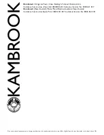 Preview for 8 page of Kambrook KHC10B Owner'S Manual