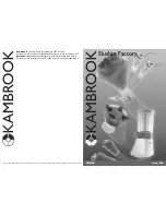 Kambrook KIM300 Slushie Factory Manual preview