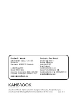 Preview for 1 page of Kambrook KIR931 series Instruction Booklet