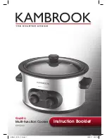 Preview for 1 page of Kambrook KMC200 Instruction Booklet