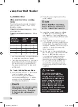 Preview for 10 page of Kambrook KMC655 Instruction Booklet