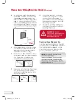 Preview for 10 page of Kambrook KMH100 Instruction Booklet