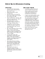 Предварительный просмотр 16 страницы Kambrook KMO400 Instruction Manual
