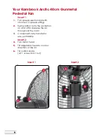 Предварительный просмотр 7 страницы Kambrook KPF443 Instruction Booklet