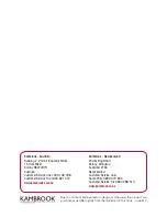 Kambrook KPR800 Instruction Booklet предпросмотр
