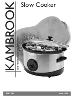 Kambrook KSC 100 Owner'S Manual preview