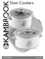 Kambrook KSC3 Manual предпросмотр