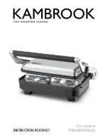 Предварительный просмотр 2 страницы Kambrook KSG620 Instruction Booklet