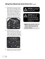 Предварительный просмотр 8 страницы Kambrook KTF816 Series Instruction Booklet